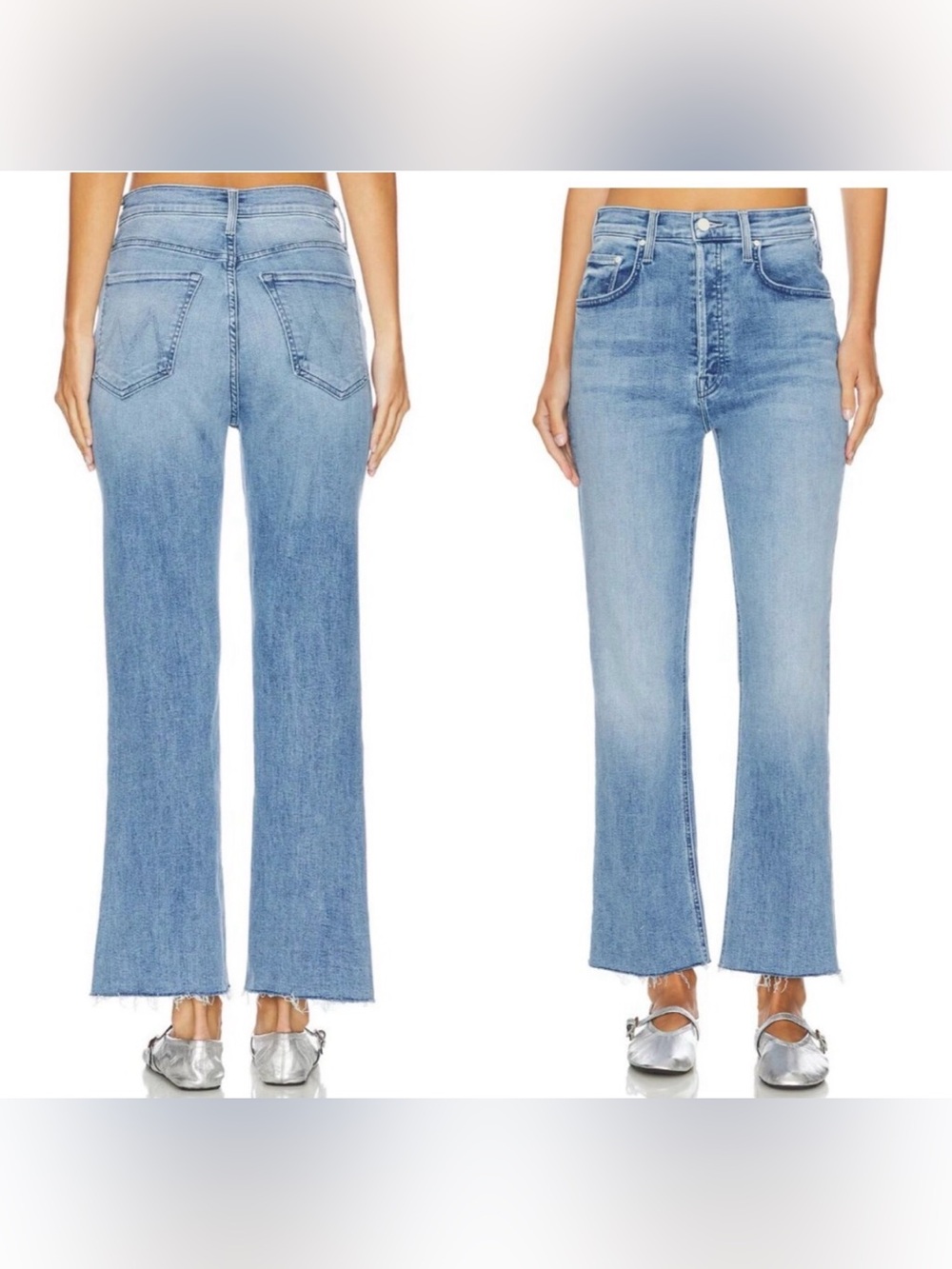 MOTHER The Tripper Ankle Fray Jeans sizs 24